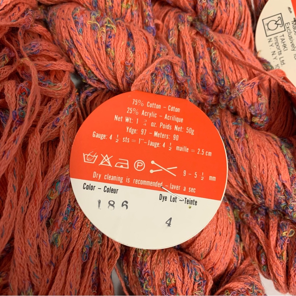 SAKI Yarn Hanks by TAHKI Bundle of (7) - Picture 3 of 3